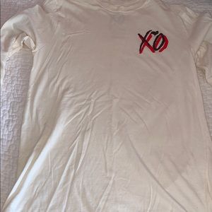 The weeknd long sleeve merch shirt